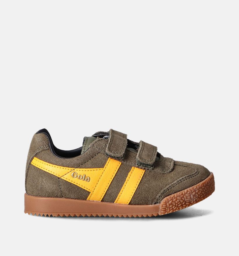 Gola Harrier Strap Kaki Velcroschoenen voor jongens, meisjes (362407)