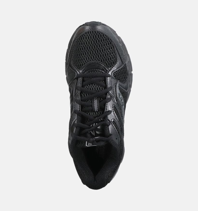 Saucony Ride Millenium Zwarte Hardloopschoenen voor dames (376603) - geschikt voor steunzolen