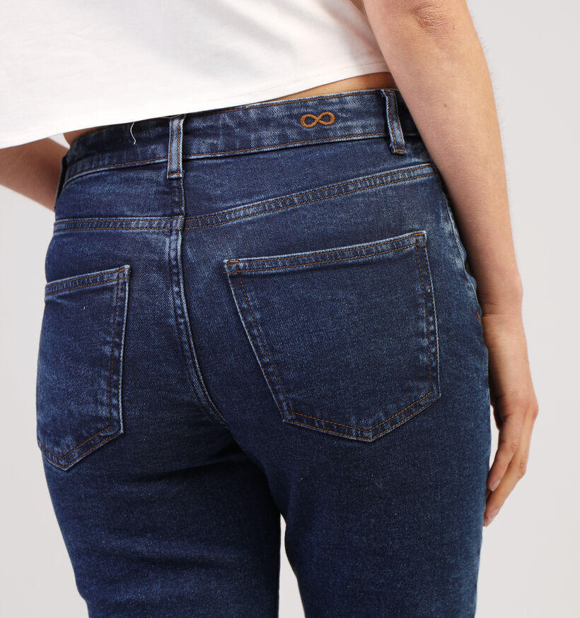 JDY Lullu Blauwe Straight leg jeans L32 voor dames (351376)