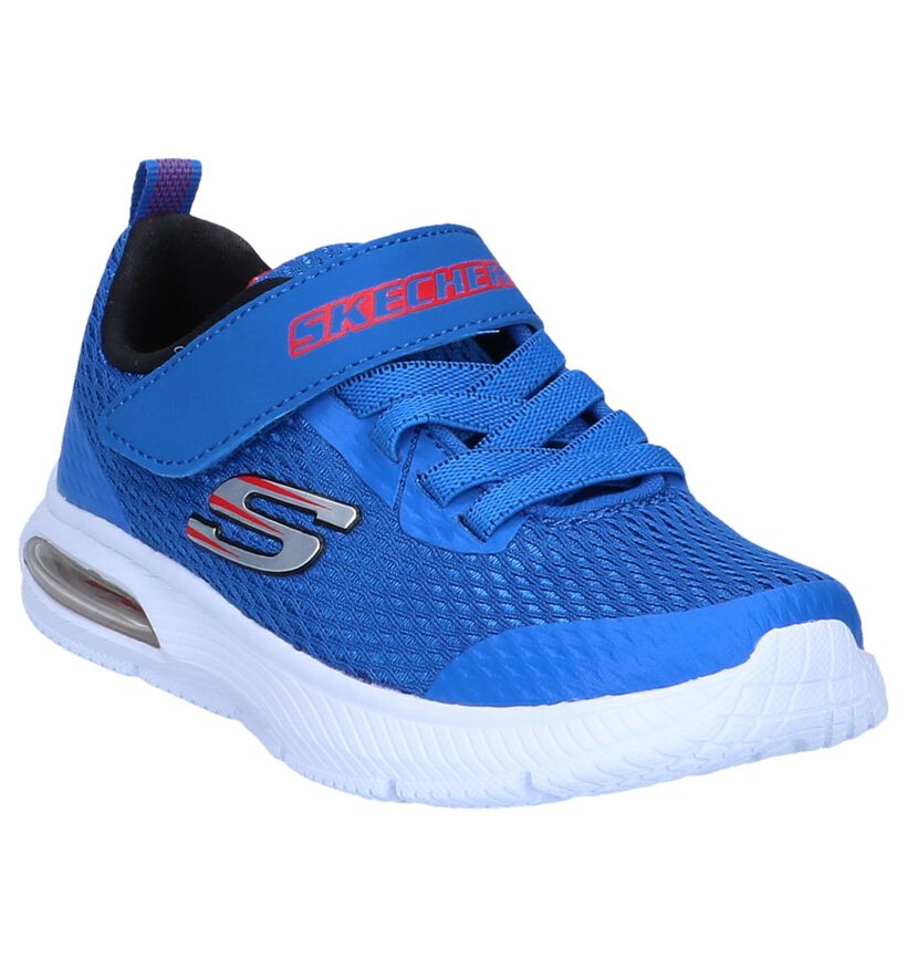 Blauwe Sneakers Skechers Dyna-Air in stof (250725)