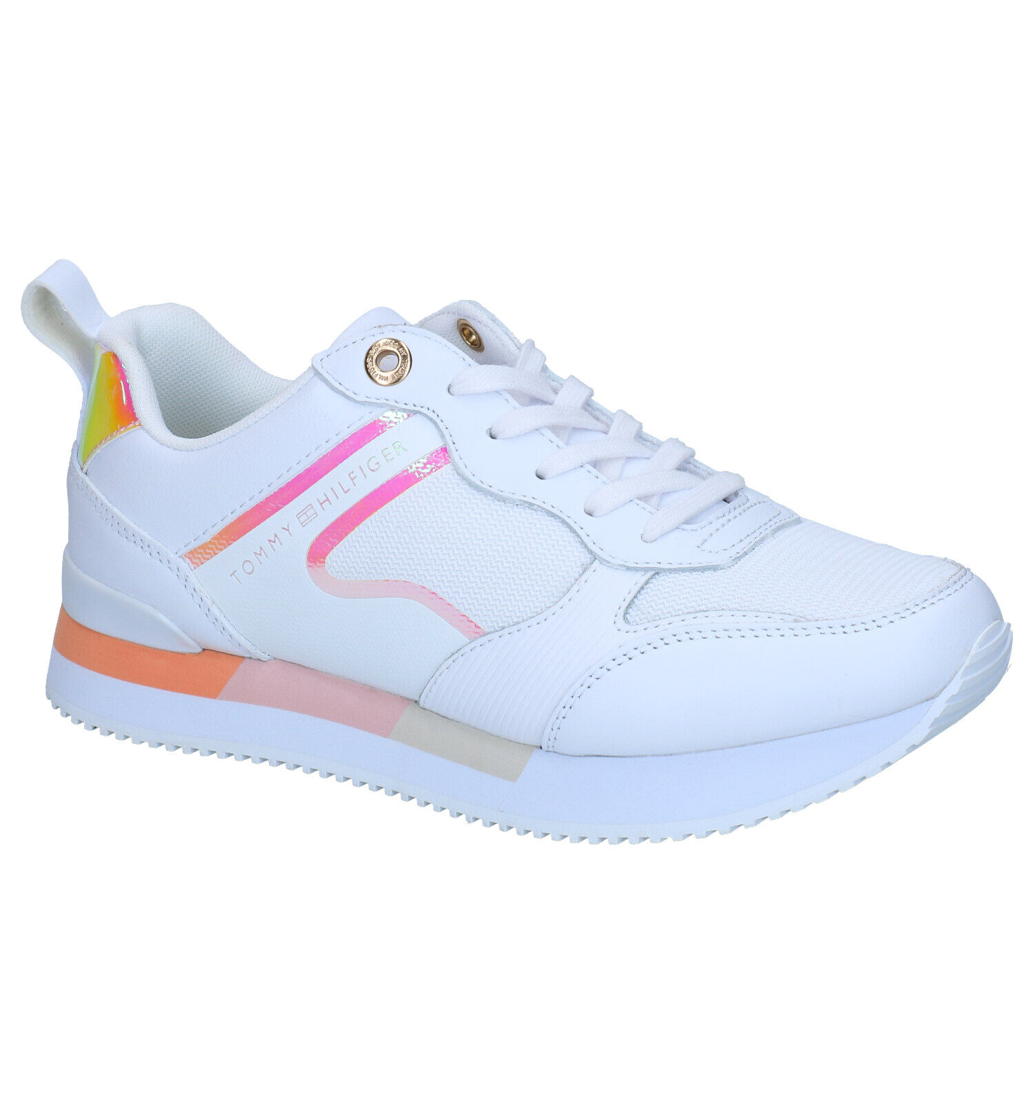 Tommy Hilfiger Feminine Witte Sneakers | TORFS.BE | Gratis verzend en retour