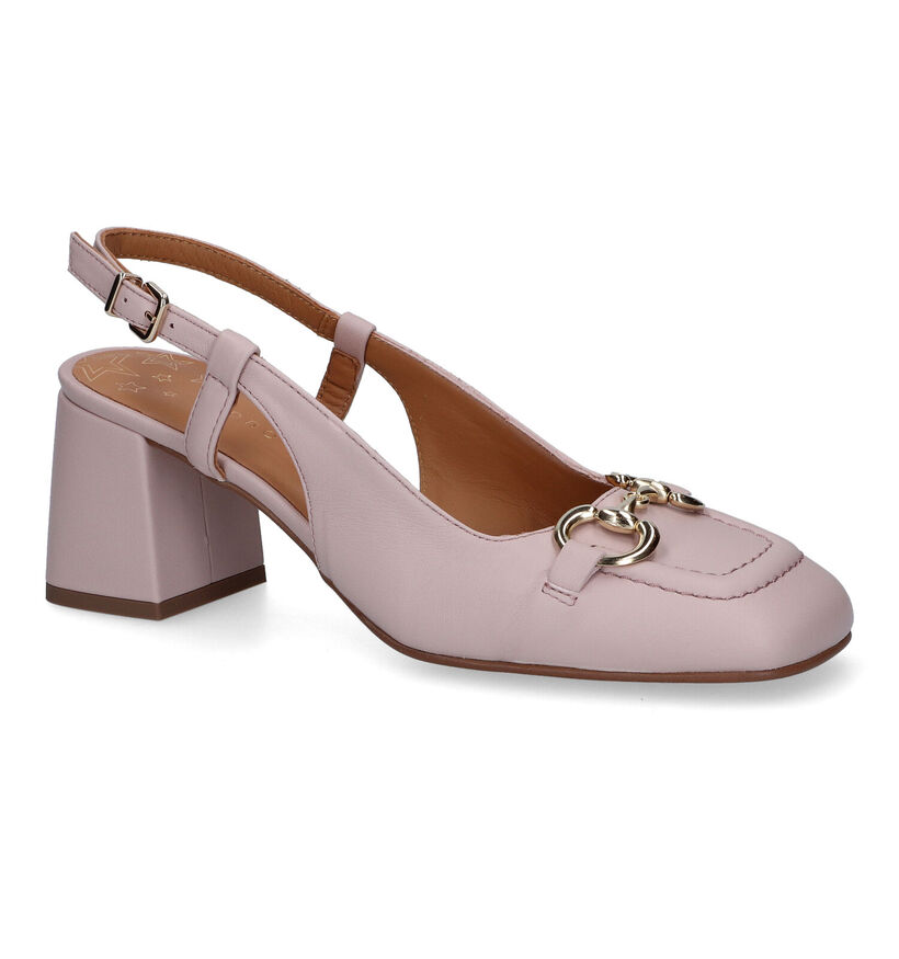 Pedro Miralles Escarpins slingback en Rose foncé pour femmes (308400)