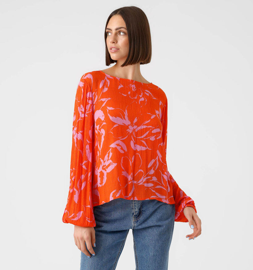Vero Moda Polliana Oranje Blouse voor dames (327018)