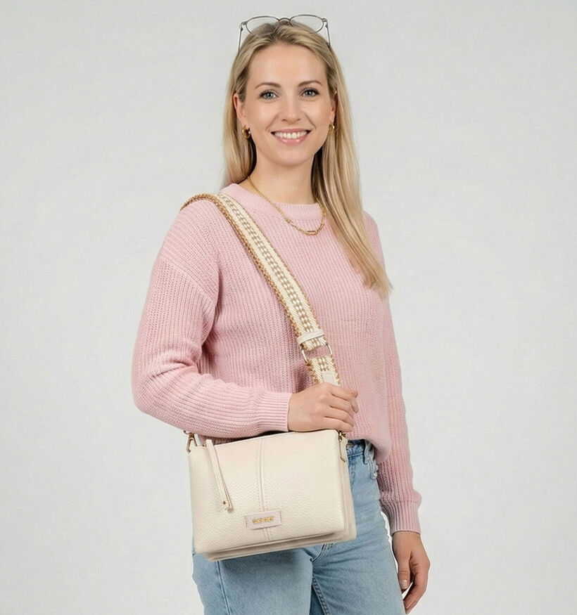 Suri Frey Gray Sac port&eacute; crois&eacute; en Beige pour femmes (371420)