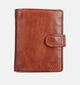 Bear Design Cognac Portemonnee met Overslag voor heren, dames (382099)