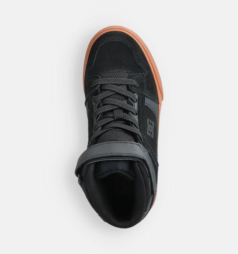 DC Shoes Pure High Top Baskets montantes en Noir pour garçons (360798) - pour semelles orthopédiques