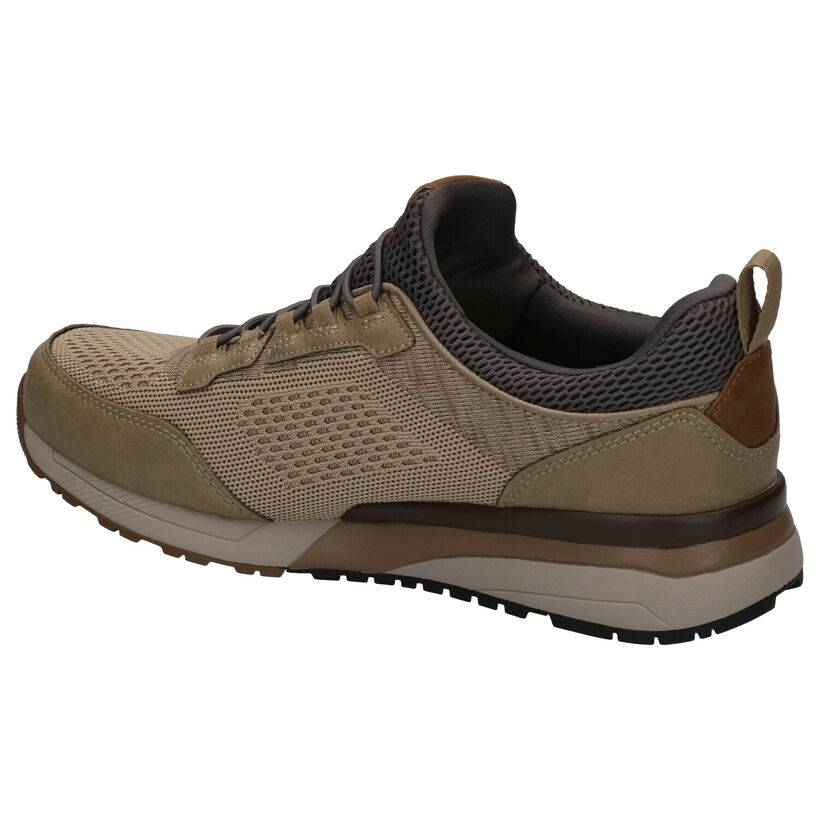 Skechers Norgen Vore Taupe Instappers in kunstleer (272804)