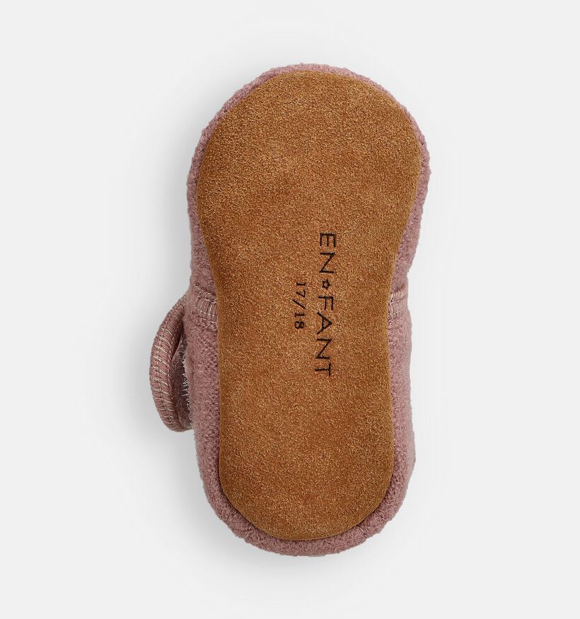 En Fant Pantoufles pour bébé en Rose pour filles (360222)