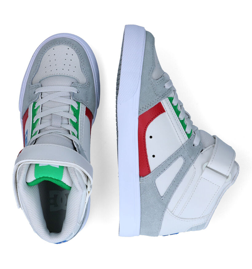 DC Shoes Pure High Top Grijze Sneakers voor jongens (343799)