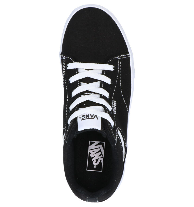 Vans Seldan Baskets Skate en Noir en textile (266623)