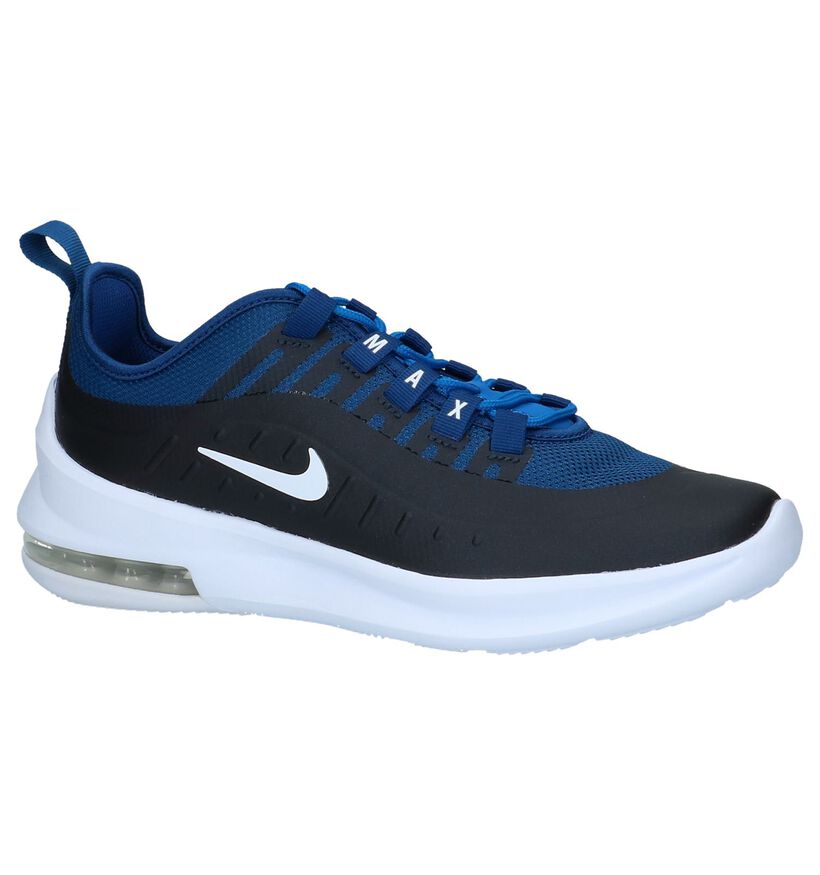 Nike Air Max Baskets basses en Bleu en textile (219617)