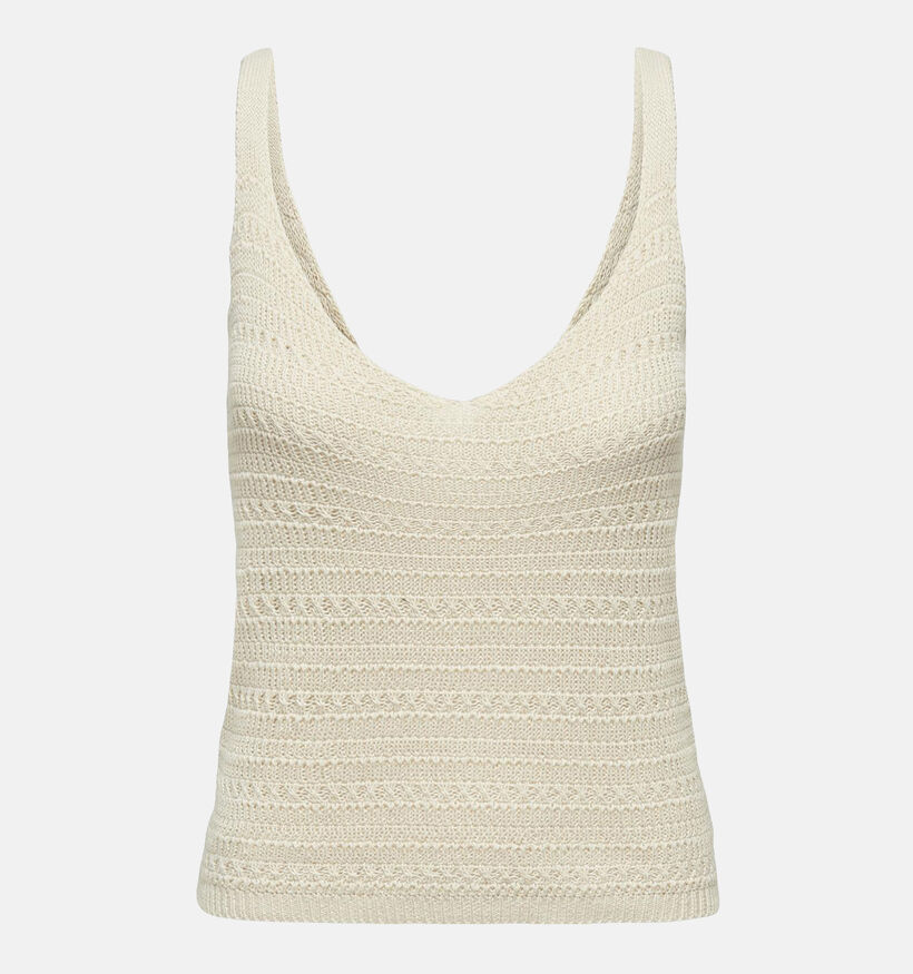 JDY Tropica Beige Gebreide Top voor dames (357349)