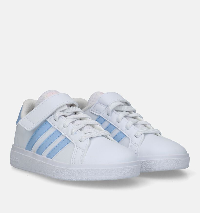 adidas Grand Court 2.0 EL Witte Sneakers voor meisjes (326902)