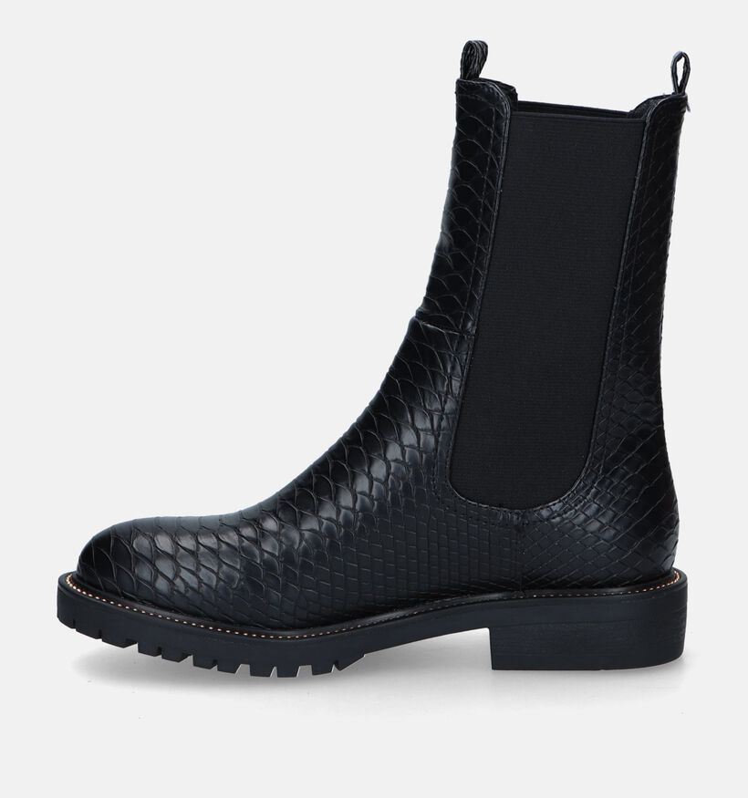 Poelman Bottines Chelsea en Noir pour femmes (332743)