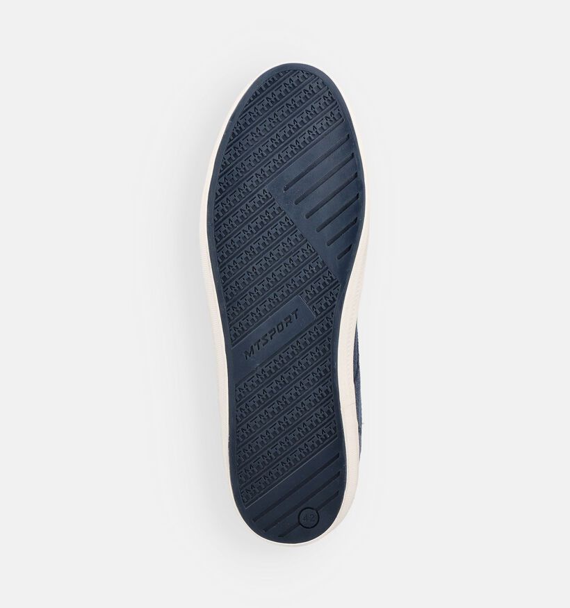 Marco Tozzi Blauwe Sneakers voor heren (371658) - geschikt voor steunzolen