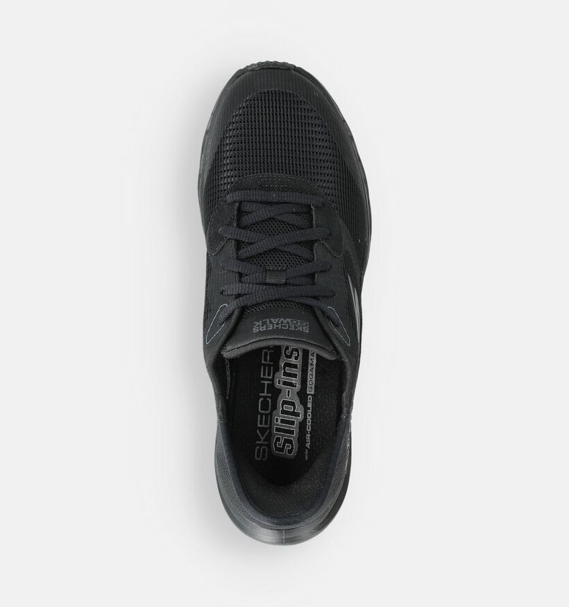 Skechers Go Walk Glide-Step 2.0 Chaussures plates en Noir pour femmes (360891)