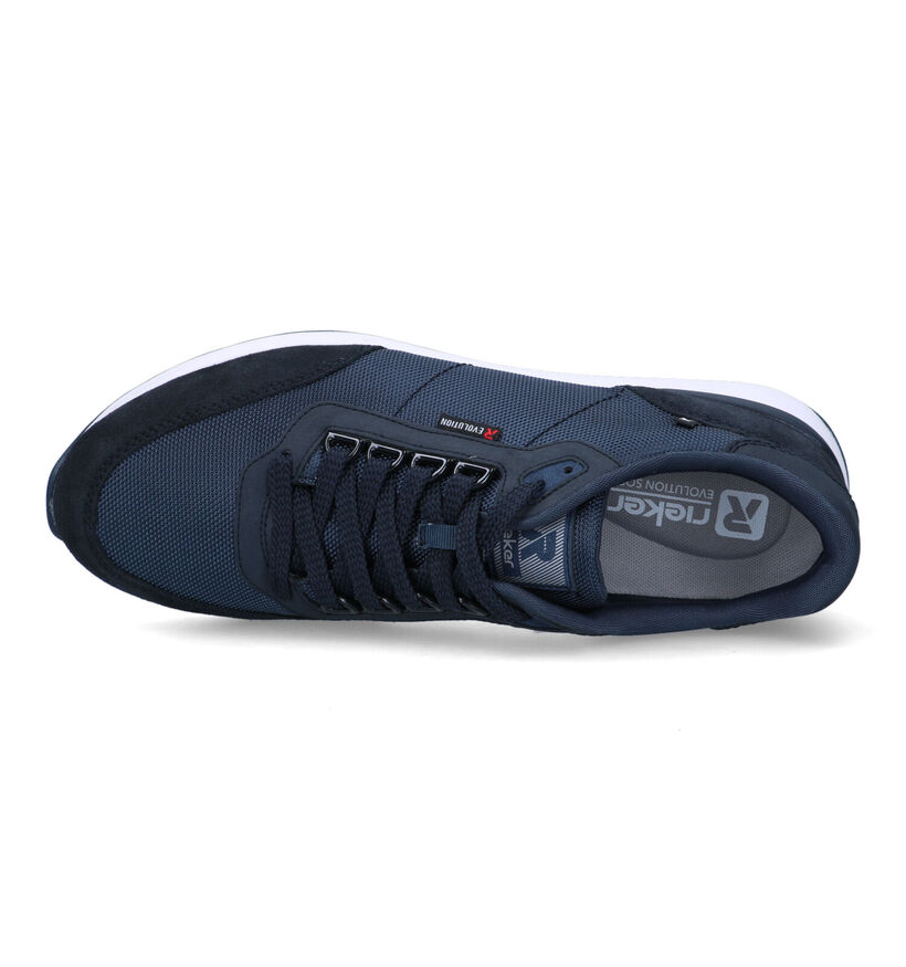 Rieker R-Evolution Chaussures à lacets en Bleu pour hommes (326916) - pour semelles orthopédiques