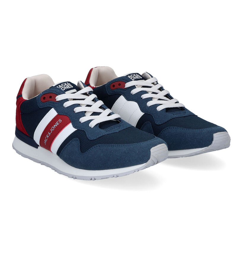 Jack & Jones Stellar Baskets en Bleu pour hommes (321099) - pour semelles orthopédiques