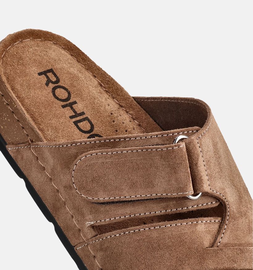 Rohde Nu-pieds casual en Brun pour hommes (370984)