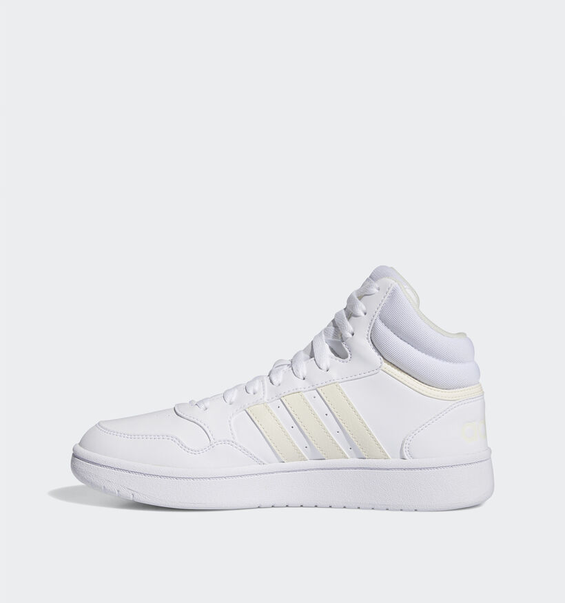 adidas Hoops 3.0 Mid Witte Sneakers voor dames (334674) - geschikt voor steunzolen