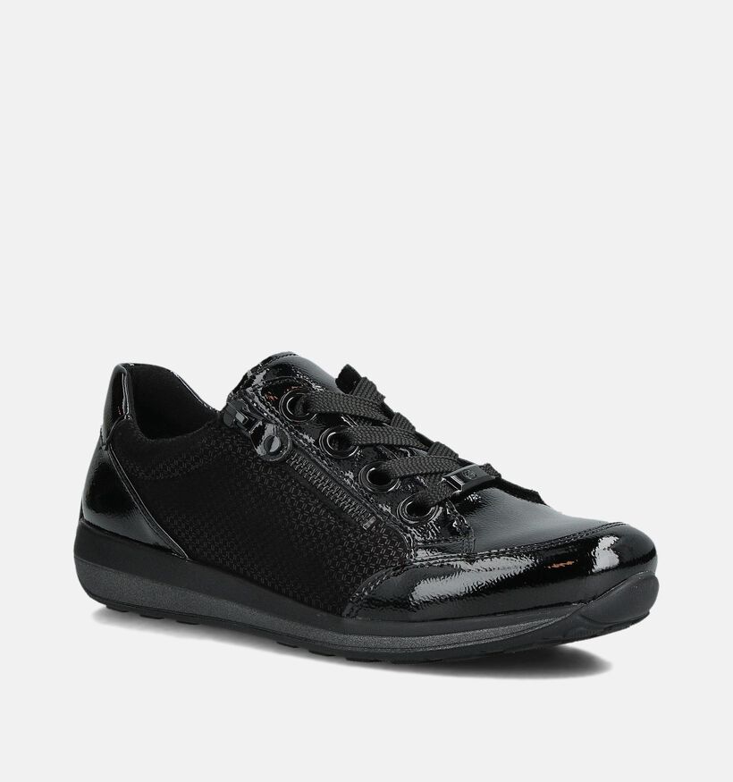 Ara Zwarte Veterschoenen voor dames (362481) - geschikt voor steunzolen