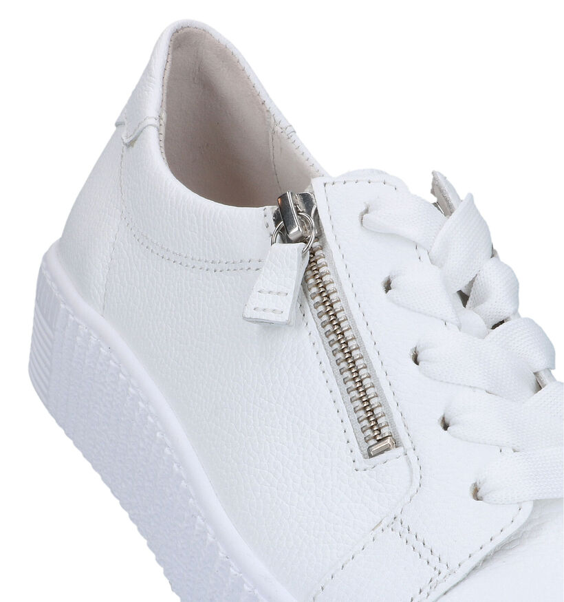Gabor Best Fitting Chaussures à lacets en Blanc pour femmes (319483) - pour semelles orthopédiques