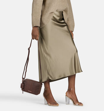 Burkely Crossbody tassen Bruin/Groen