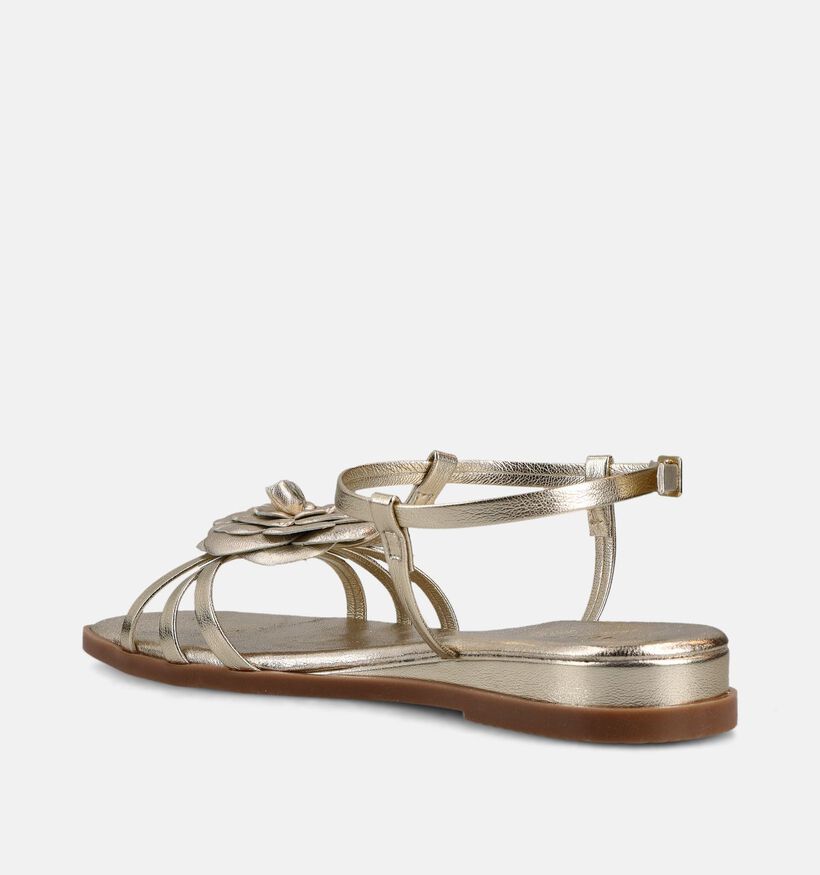 Laurent David Sandales plates en Or pour femmes (373556)