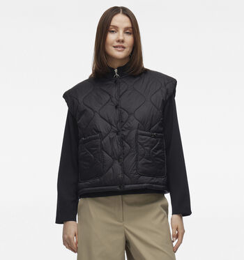 Manteau court noir