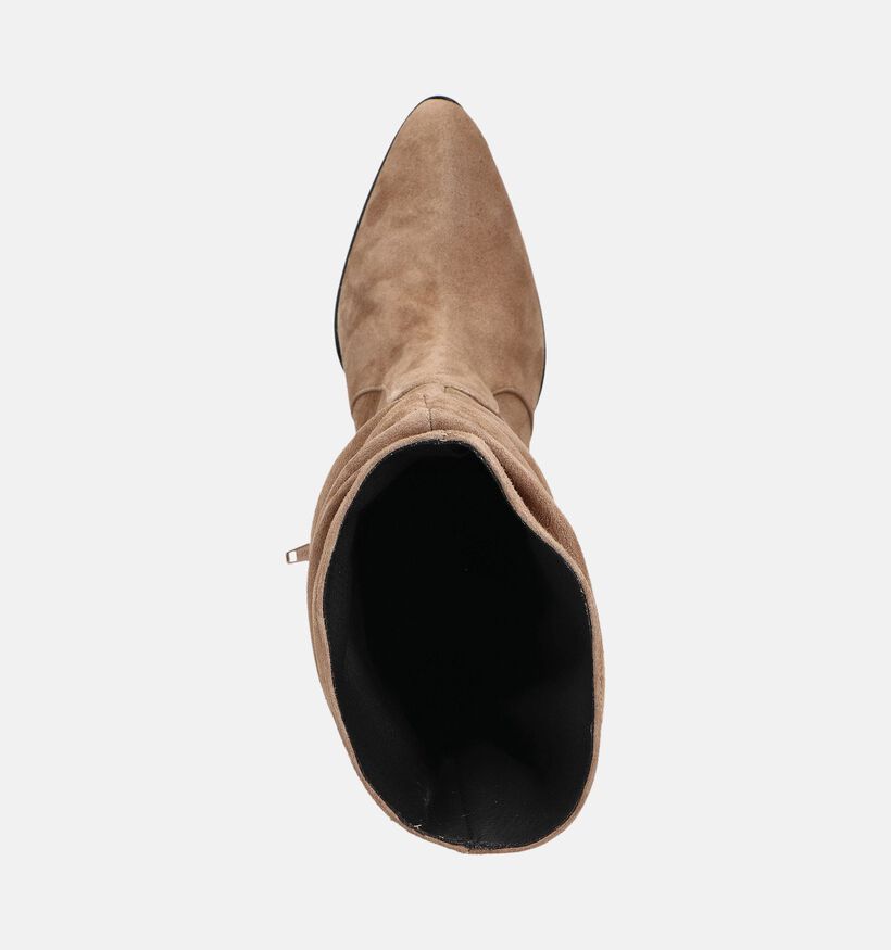 Laurent David Lichtbeige Laarzen voor dames (365070)