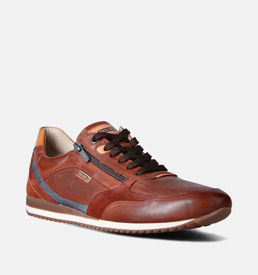 Pikolinos Liverpool Cognac Veterschoenen voor heren (355440) - geschikt voor steunzolen