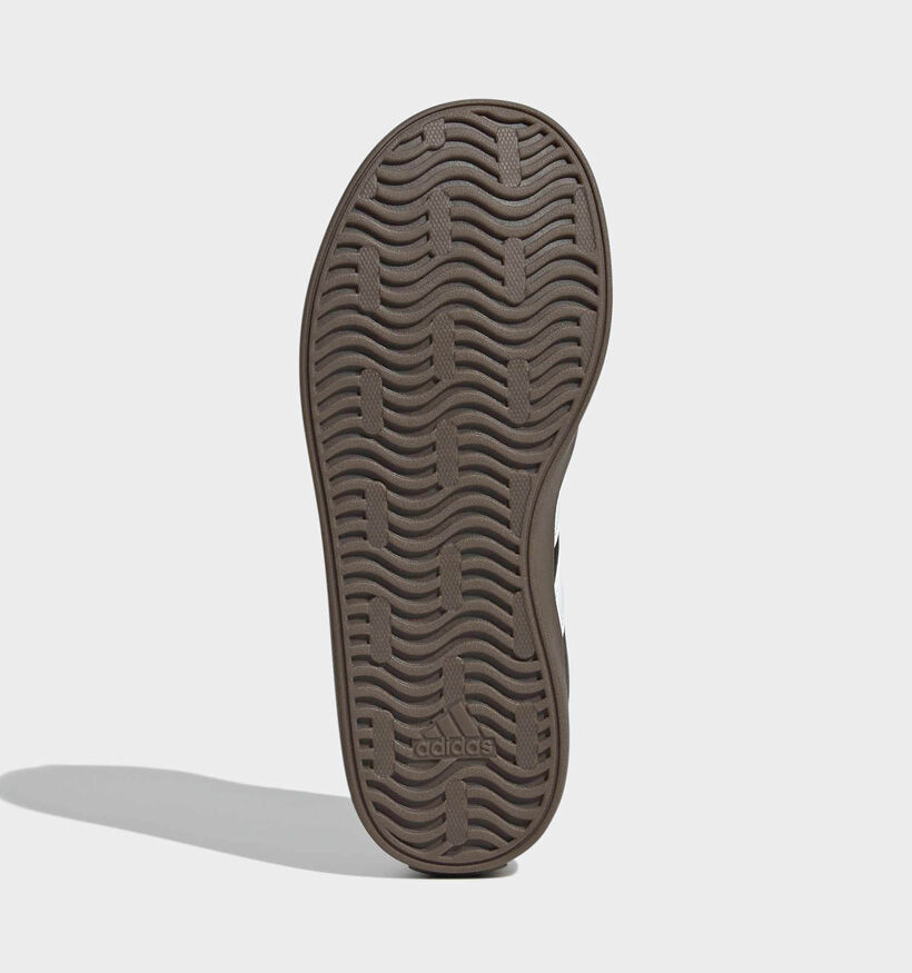 adidas VL Court 3.0 Zwarte Schoenen voor jongens, meisjes (381686) - geschikt voor steunzolen