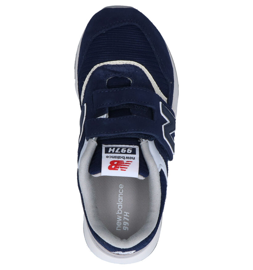 New Balance PZ 997 Baskets en Bleu en textile (253367)