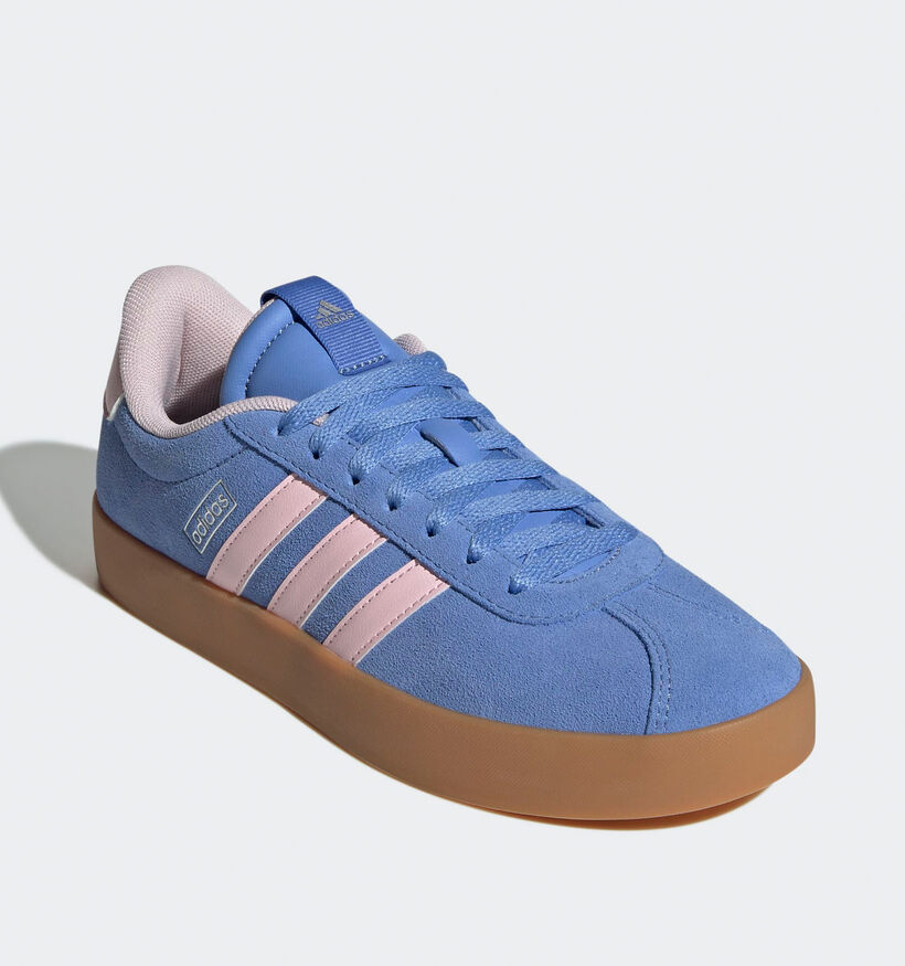 adidas VL Court 3.0 Blauwe Sneakers voor dames (359457) - geschikt voor steunzolen