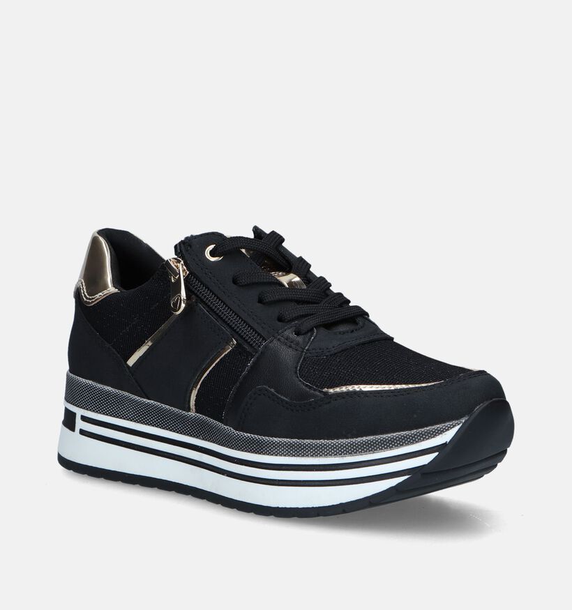 Marco Tozzi Grijze Platform sneakers voor dames (346759) - geschikt voor steunzolen