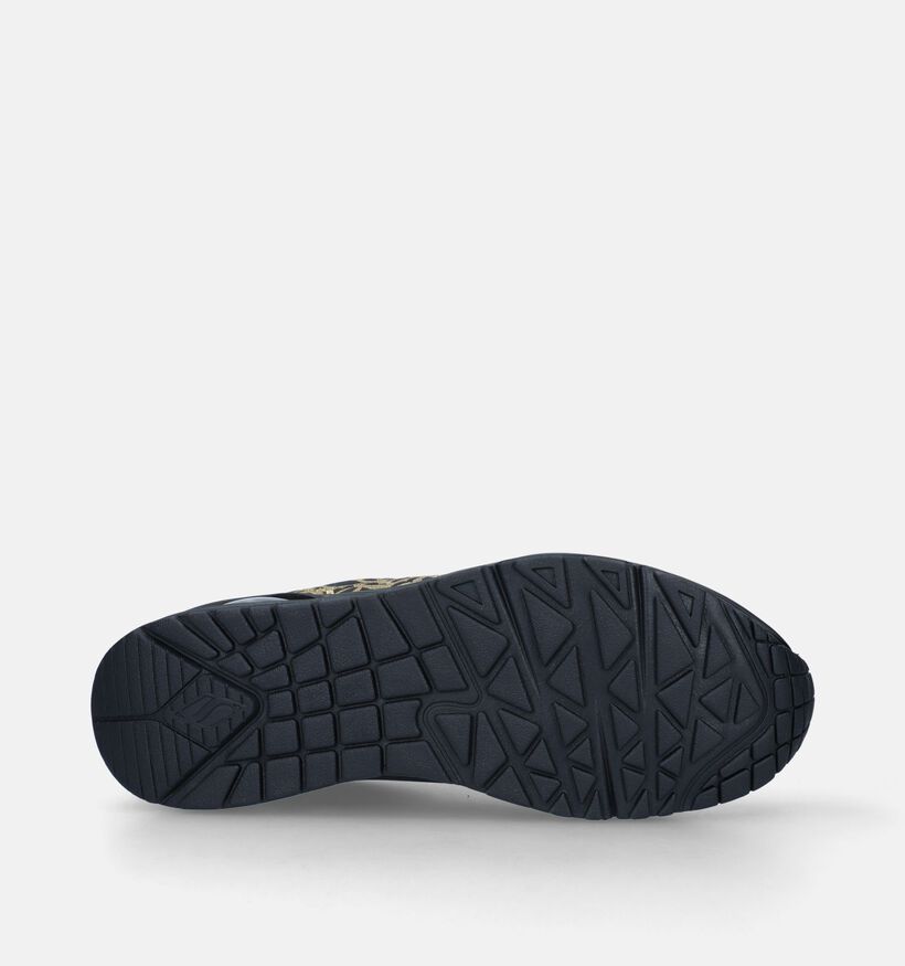 Skechers Uno Golden Heart Baskets en Noir pour femmes (343887)