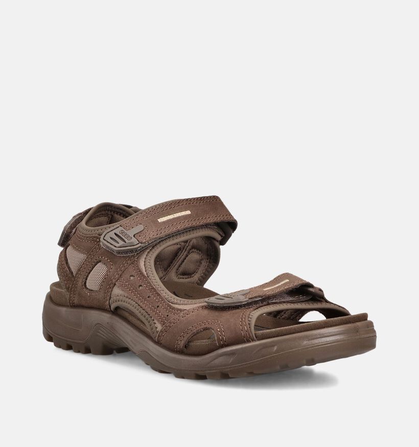 ECCO Offroad Yucatan Bruine Sandalen voor heren (369739)