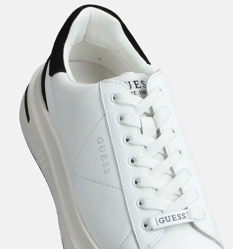 Guess Chaussures plates en Blanc pour hommes (366520) - pour semelles orthopédiques