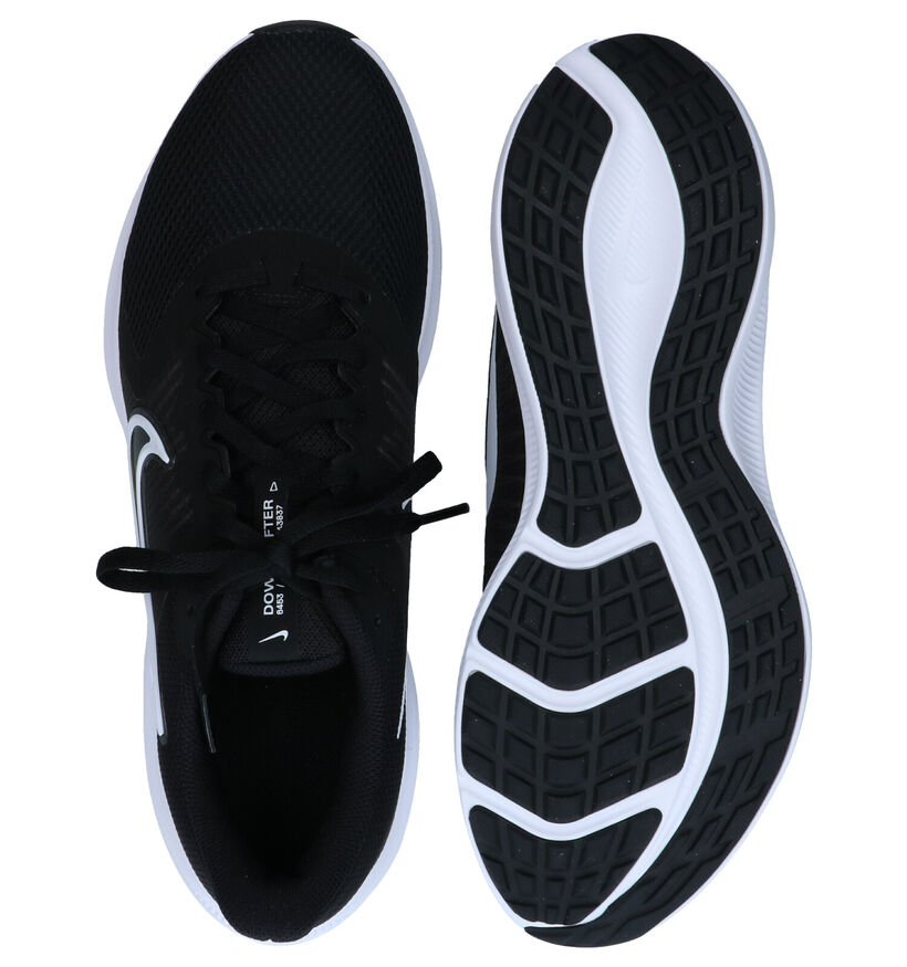 Nike Downshifter 11 Baskets en Noir en textile (299354)