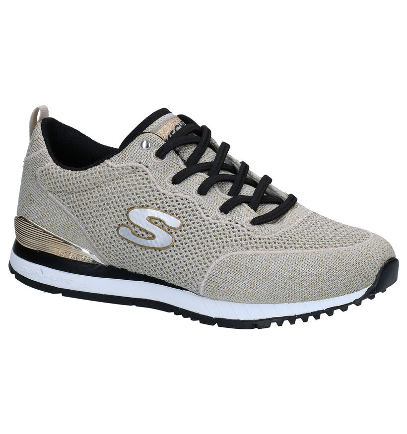 Skechers Sunlite Magic Dust Baskets en Or en textile (286850)
