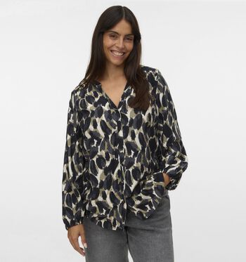Vero Moda Curve Blouses Zwart