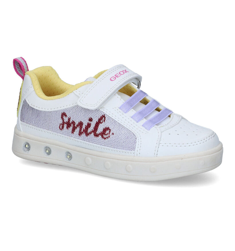 Geox Skylin Baskets en Blanc pour filles (303781)