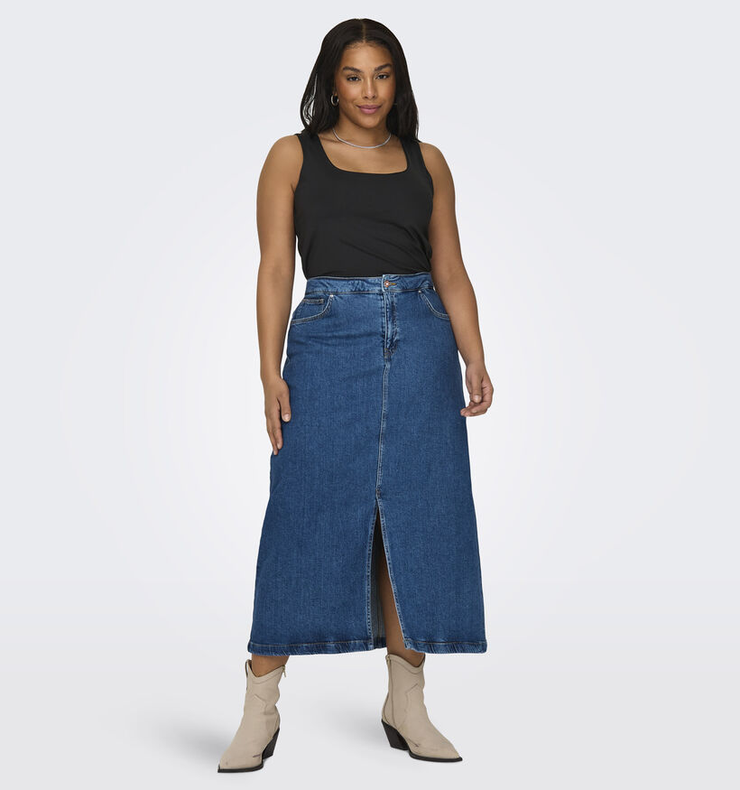 ONLY Carmakoma Carea Débardeur en Noir pour femmes (358223)