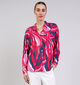 Vero Moda Vera Violet Fuchsia/Donkerblauw Hemd voor dames (367228)
