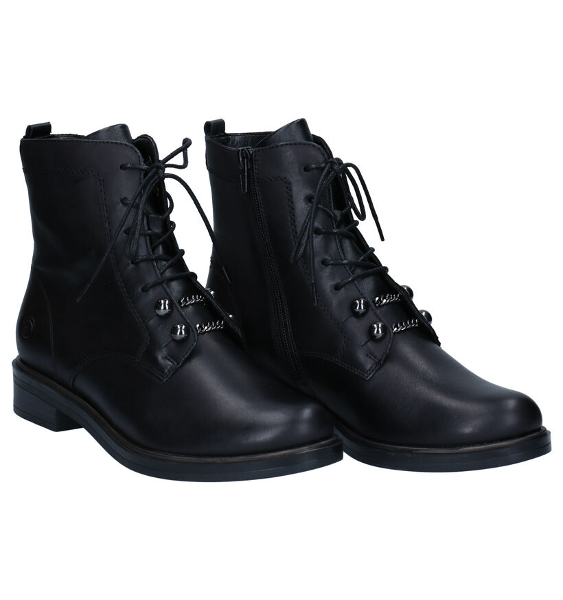 Remonte Zwarte Boots in leer (298055)