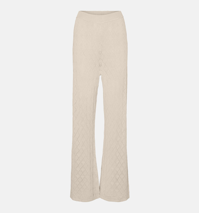 Vero Moda Nalina Pantalon large en Beige pour femmes (340868)