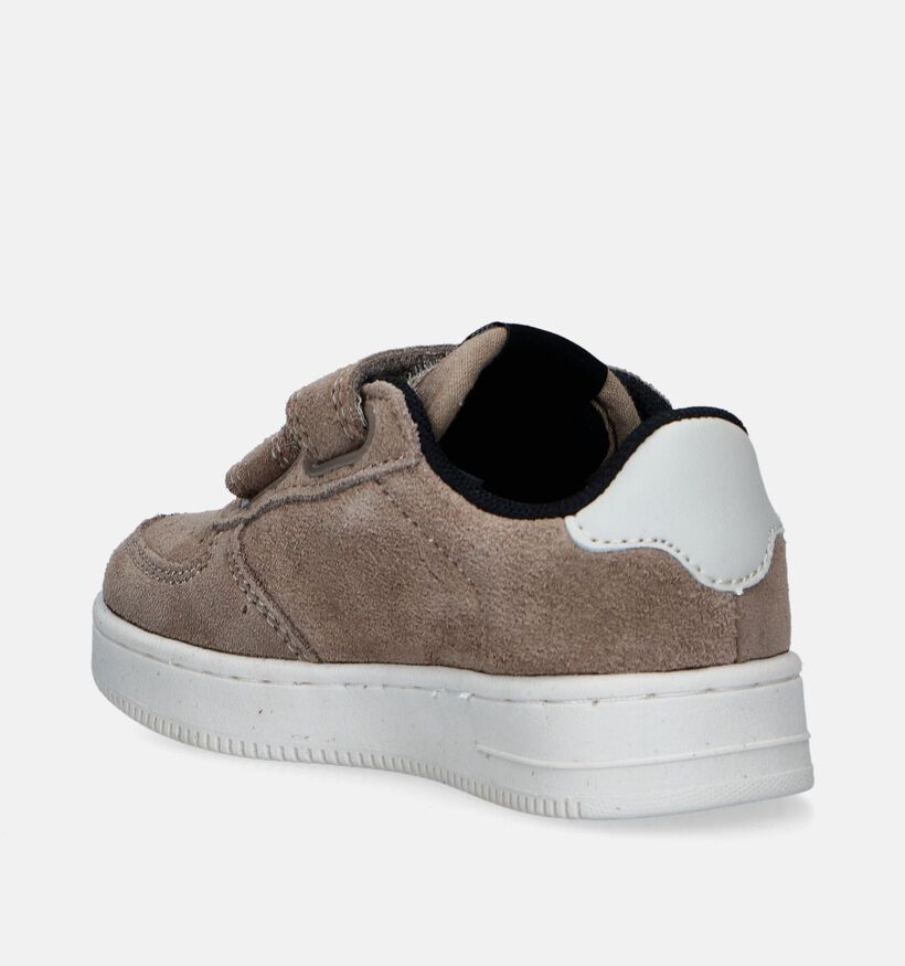 Victoria Tiempo Chaussures &agrave; scratch en Bleu fonc&eacute; pour filles, gar&ccedil;ons (363410)
