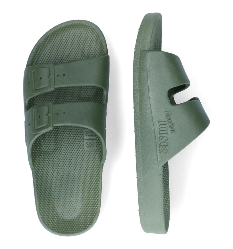 Freedom Moses Cactus Groene Slippers in kunststof (307541)