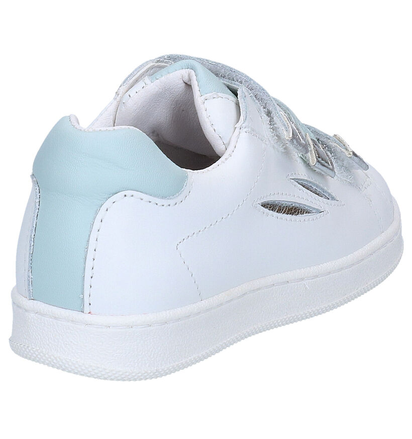 Little David Patou Chaussures à velcro en Blanc pour filles (289893) - pour semelles orthopédiques