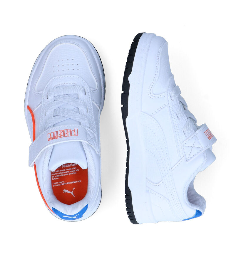Puma RBD Game Baskets en Blanc en simili cuir (311275)